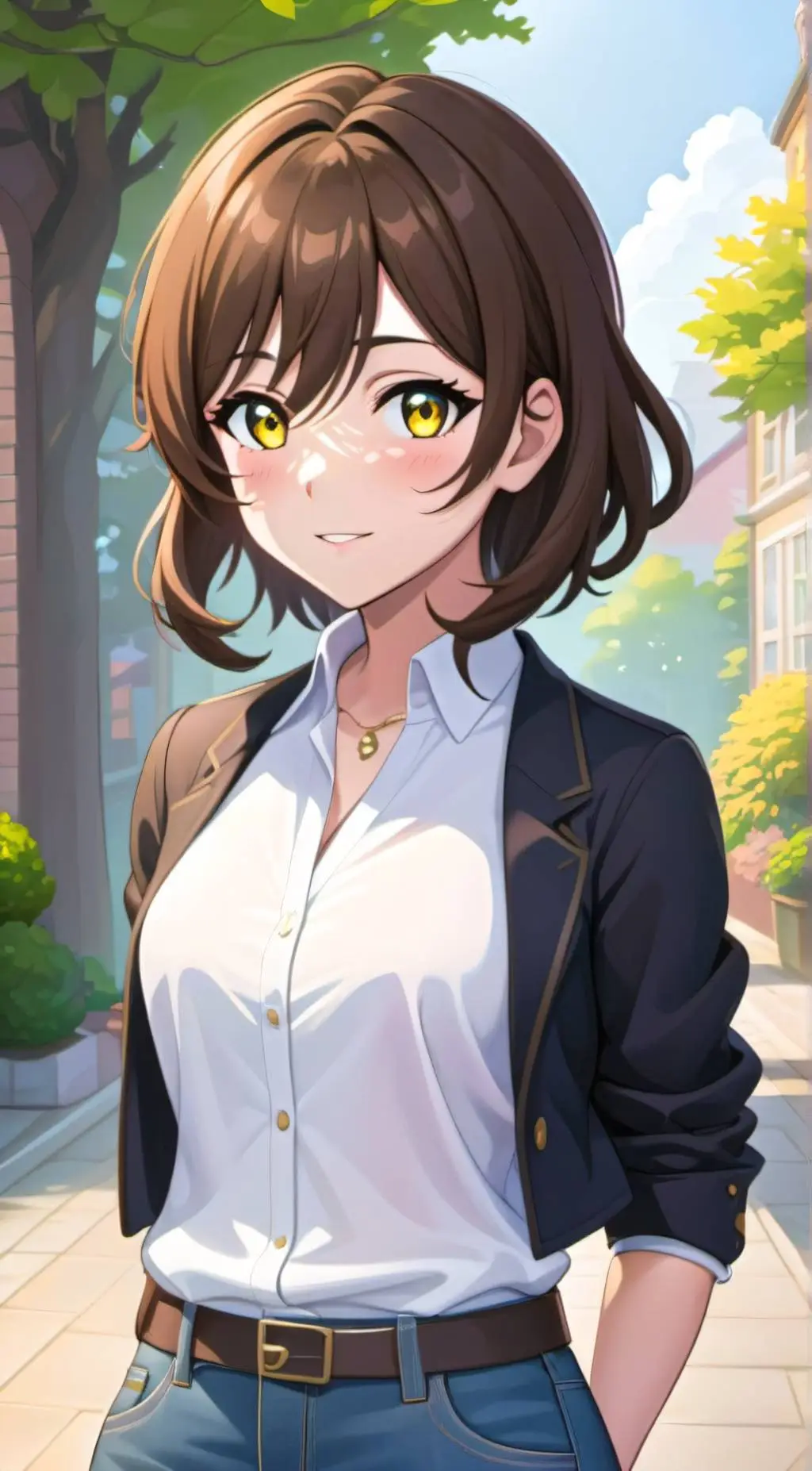 ai character: Allie background