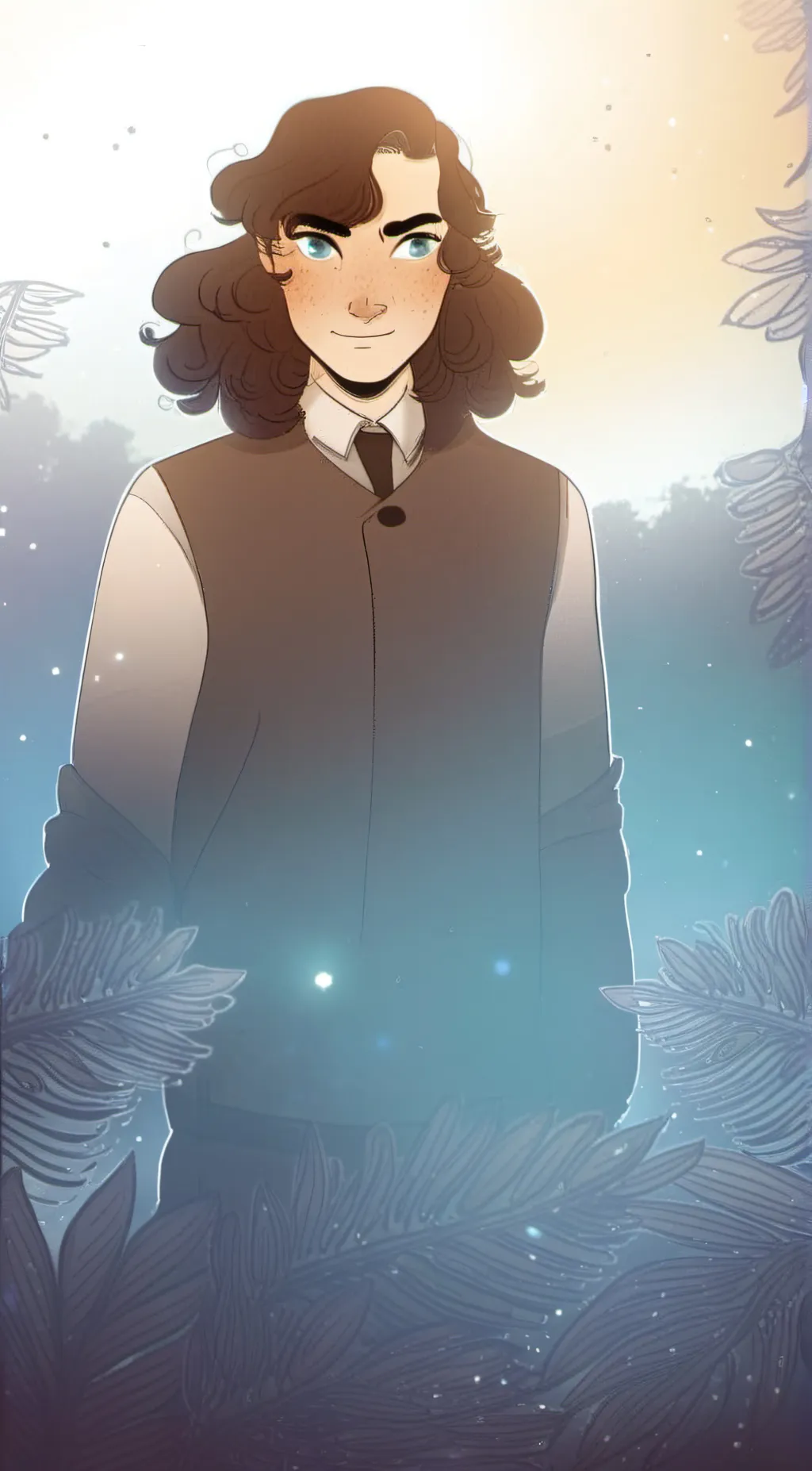 ai character: Philip Hamilton  background