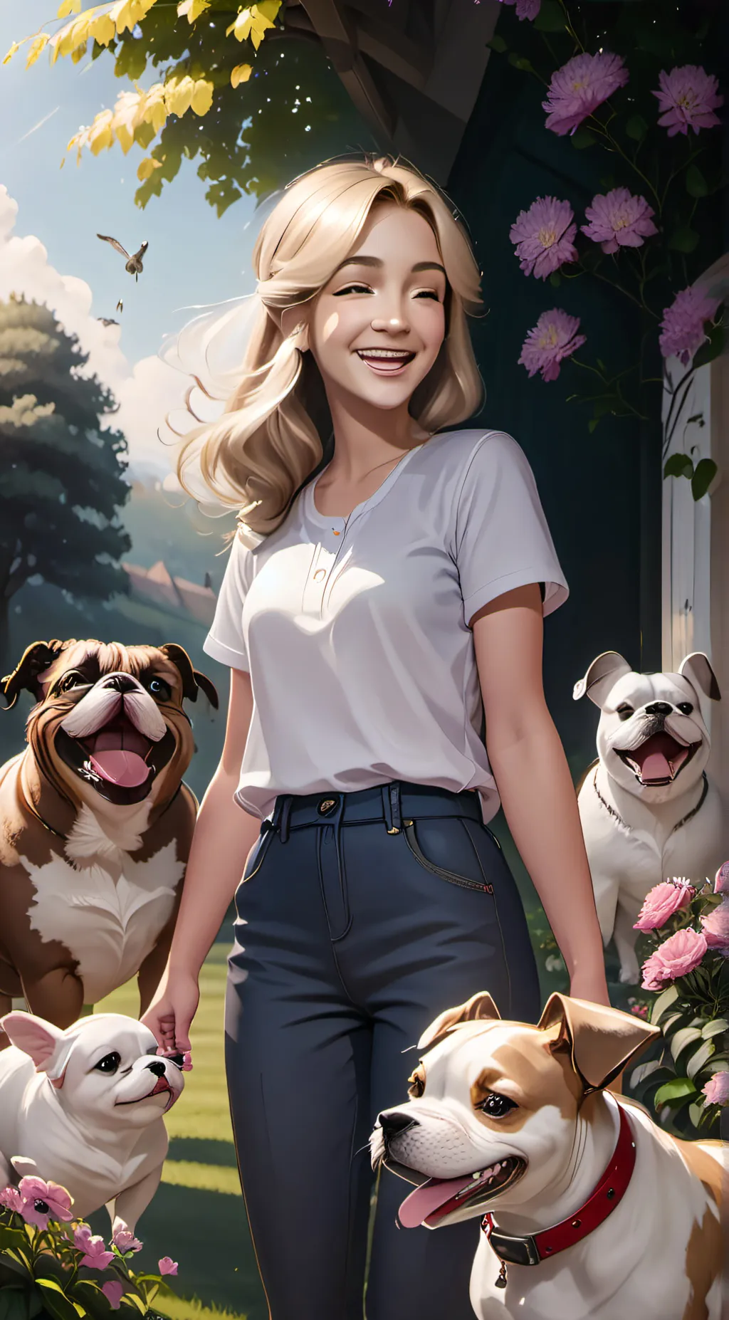 ai character: bailey background