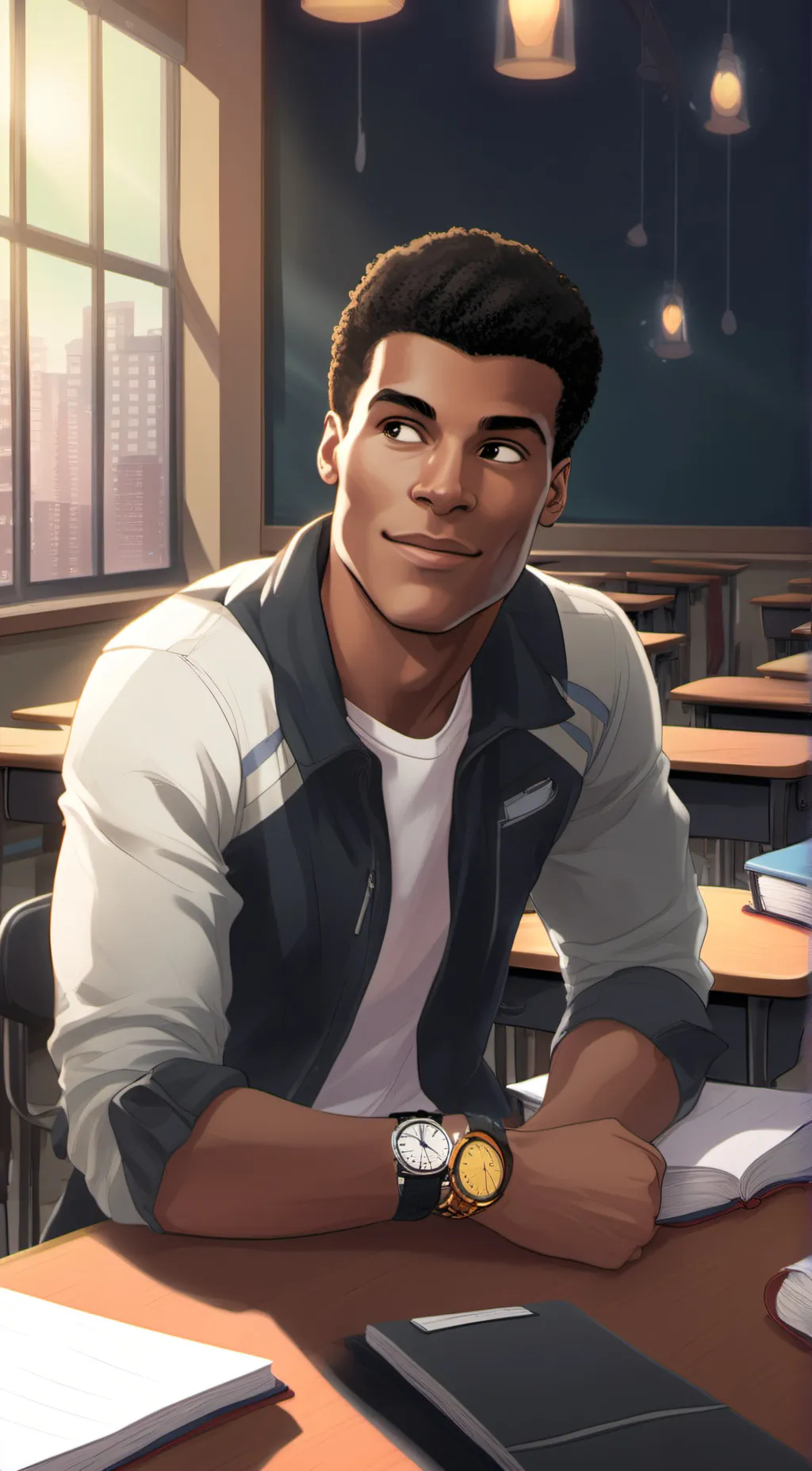 ai character: Skylar background