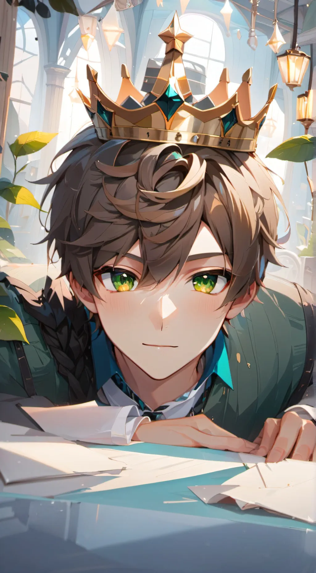 ai character: Luke background