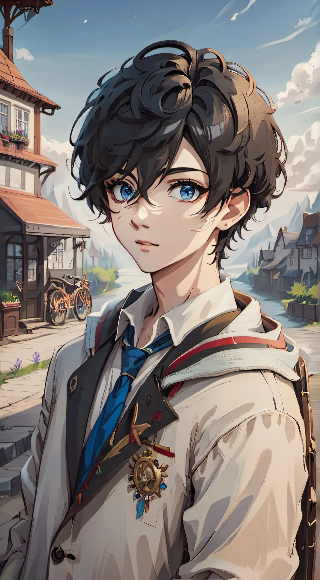 ai character: Alex background