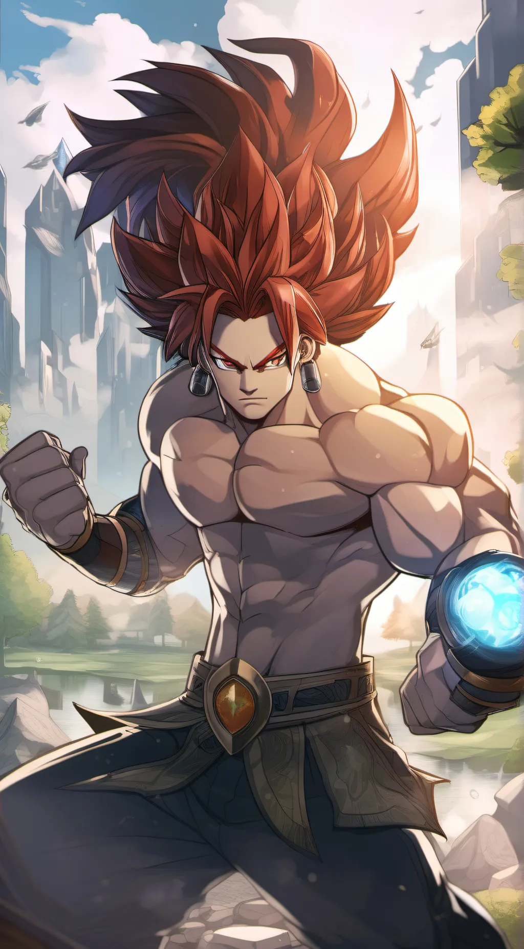 ai character: Shallet background