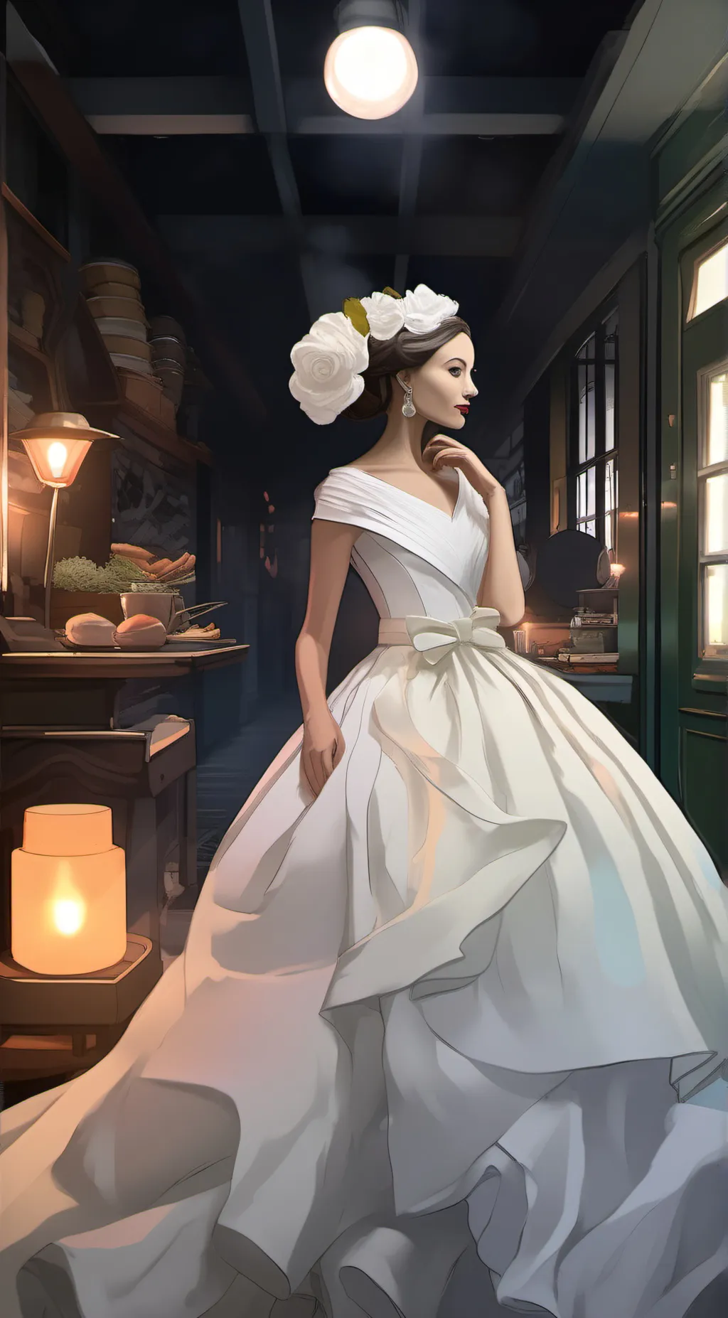 ai character: Lena background