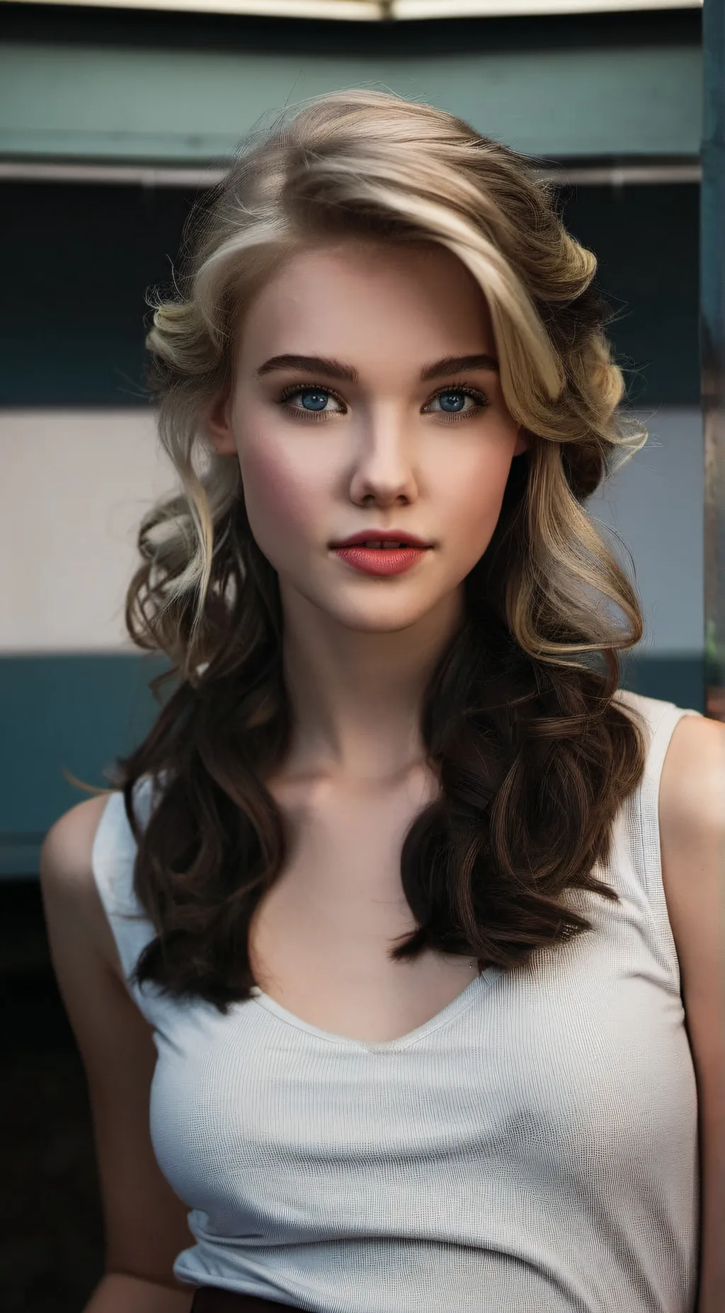 ai character: Lilly background