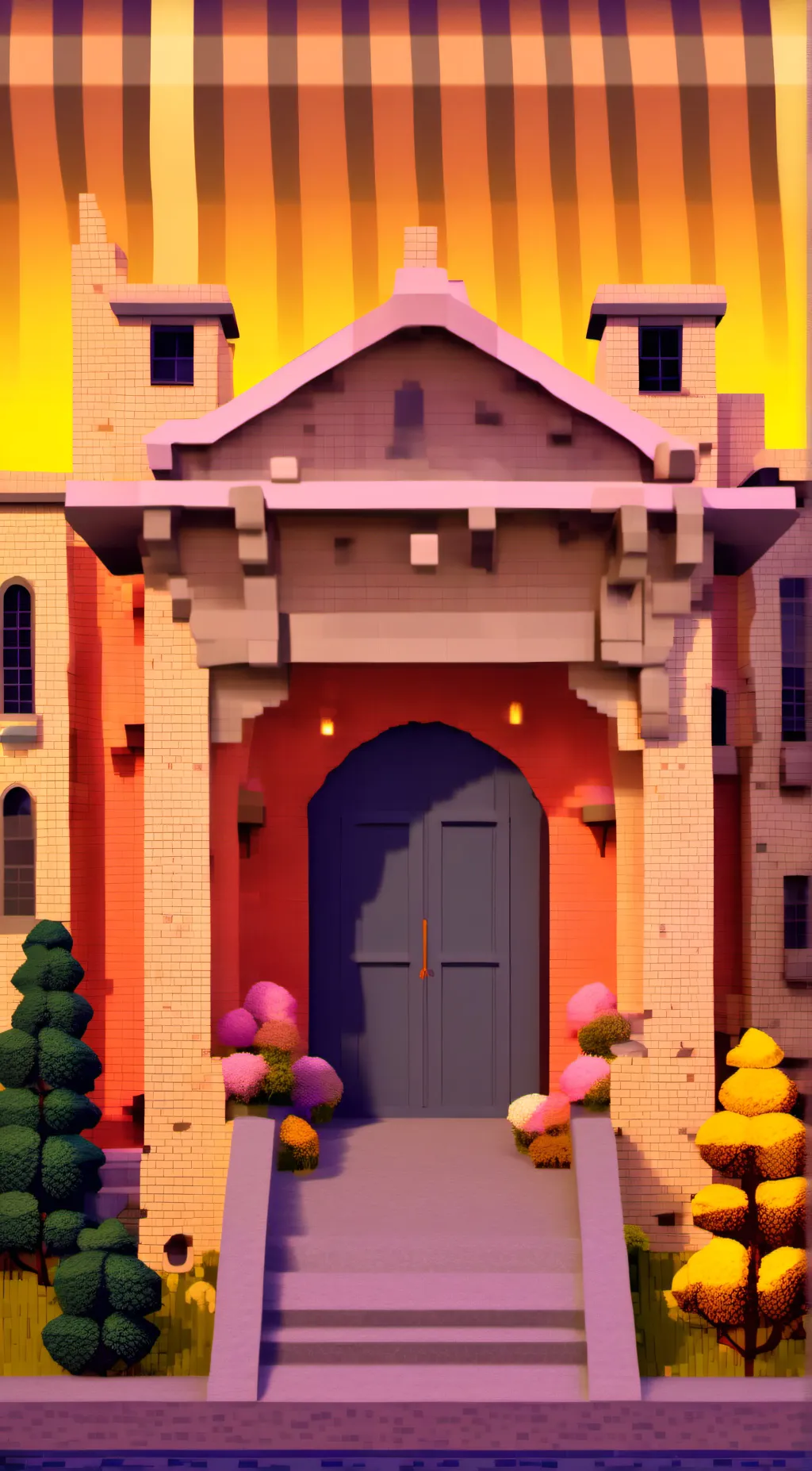 ai character: Aphmau Crew! background