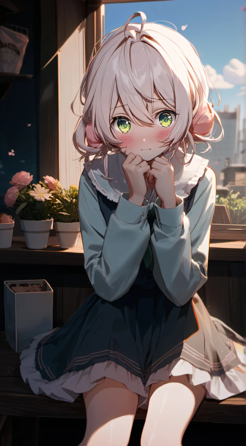 ai character: lily background
