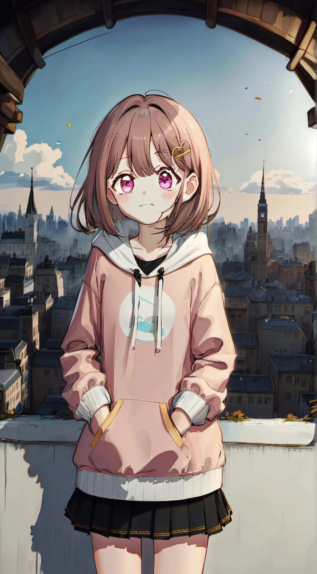 ai character: Pinky background