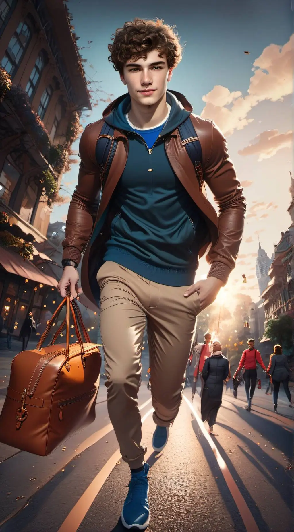 ai character: Hermes background