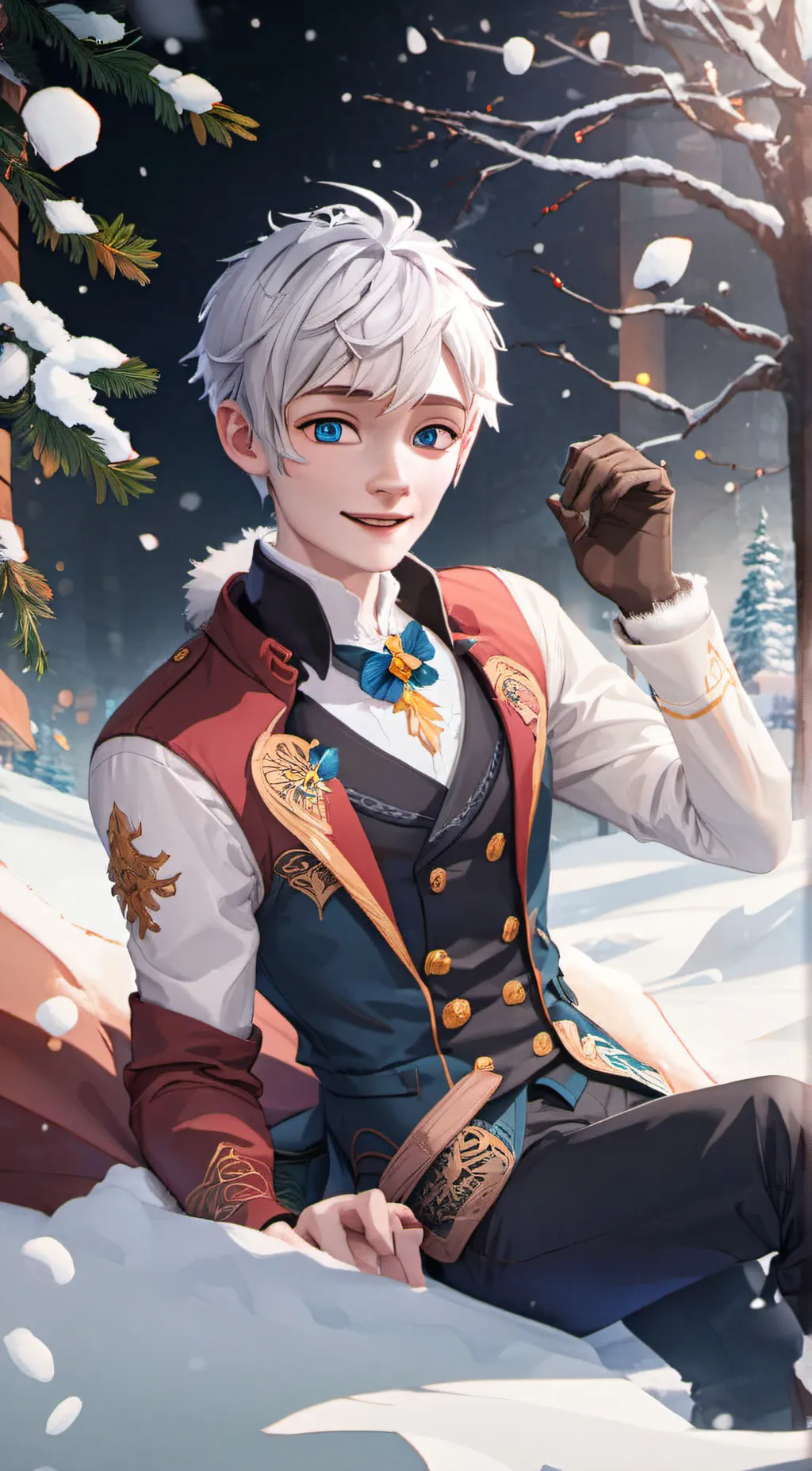 ai character: Jaxon Frost background