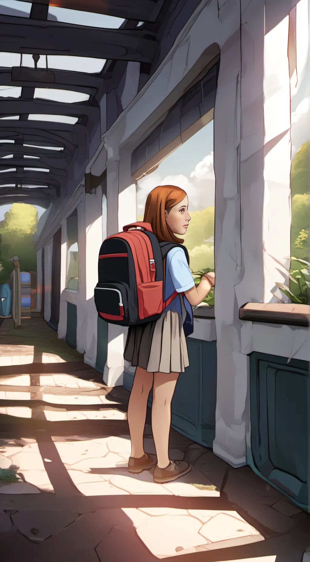 ai character: lily background