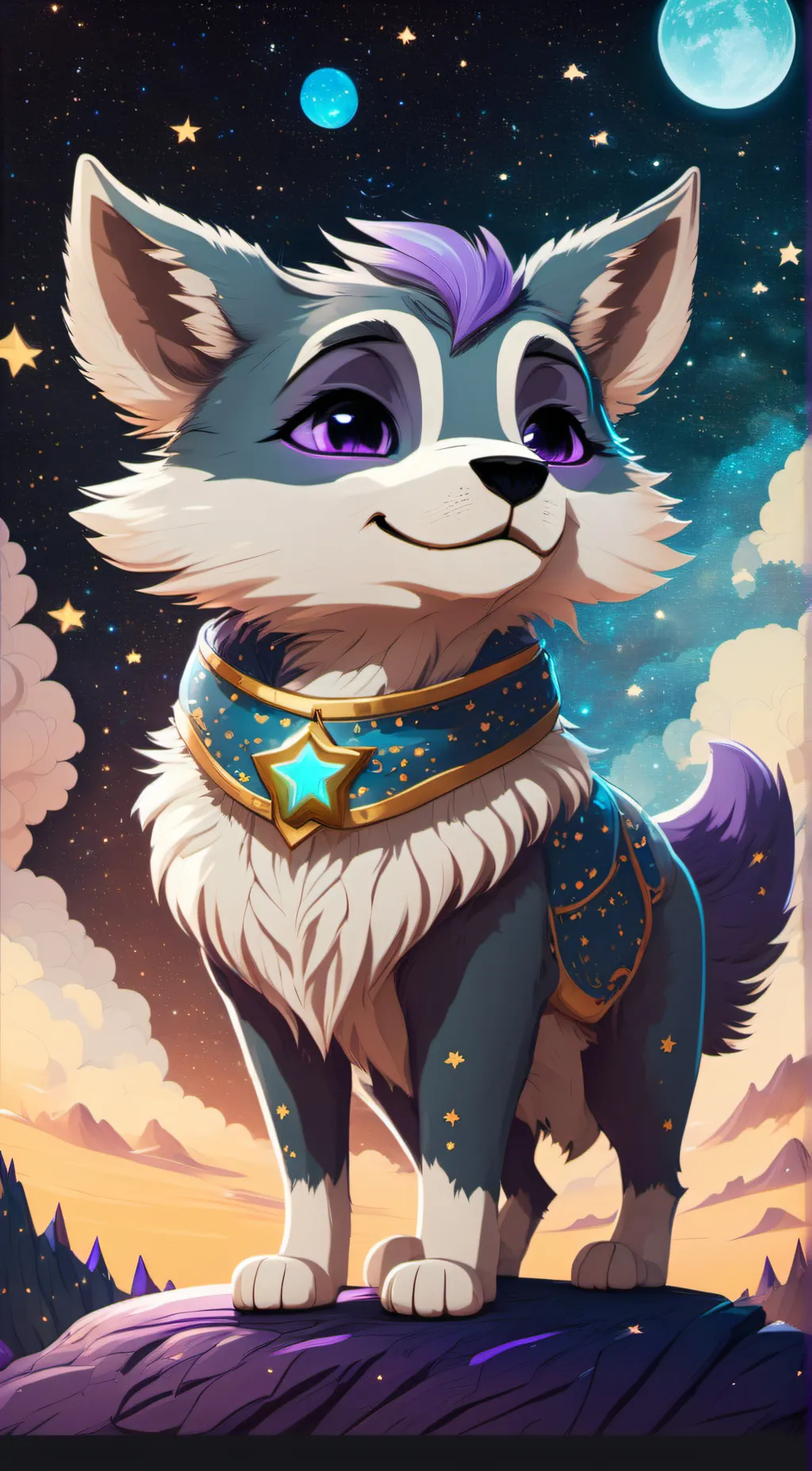 ai character: Lilly background