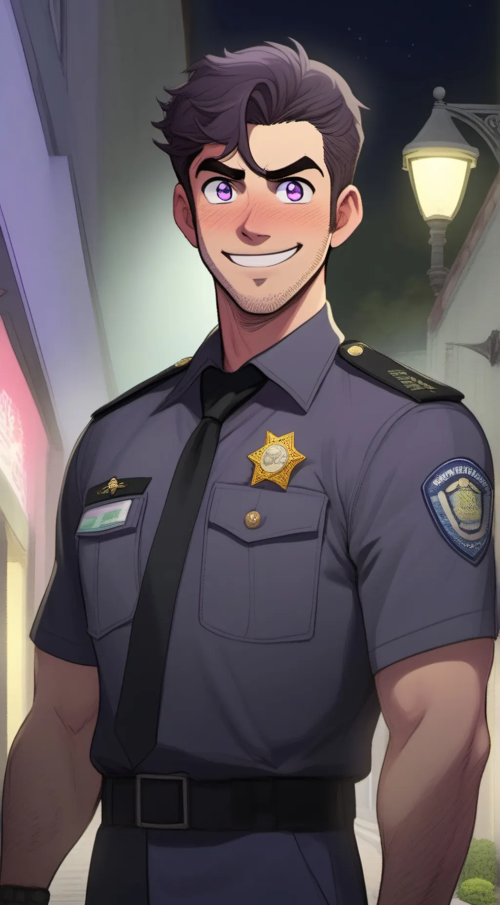 ai character: William Afton  background