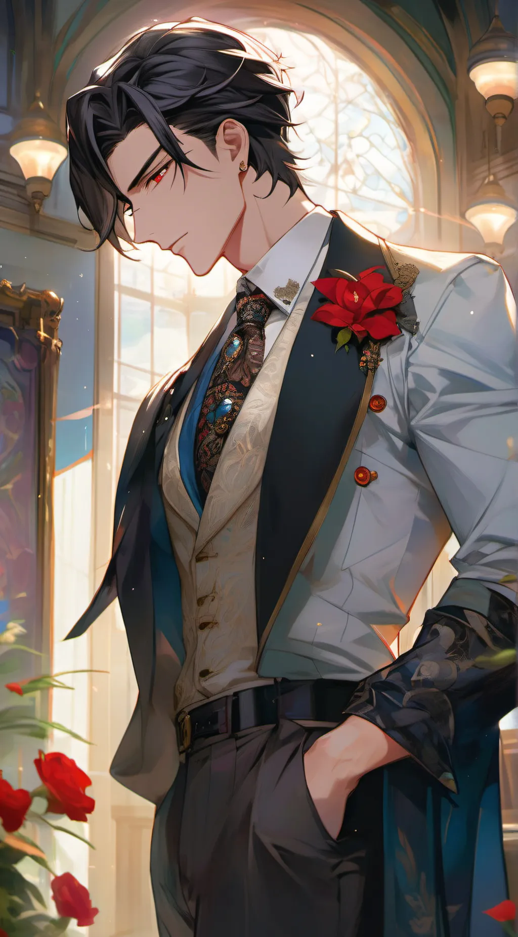 ai character: Alan background