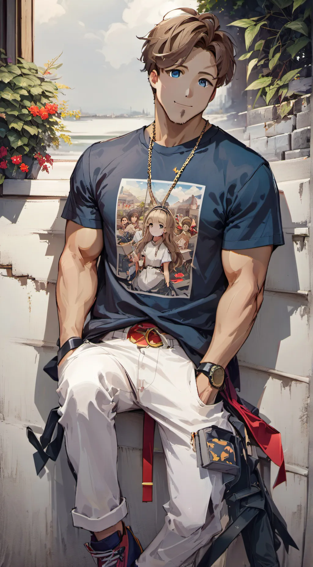 ai character: David Cross background