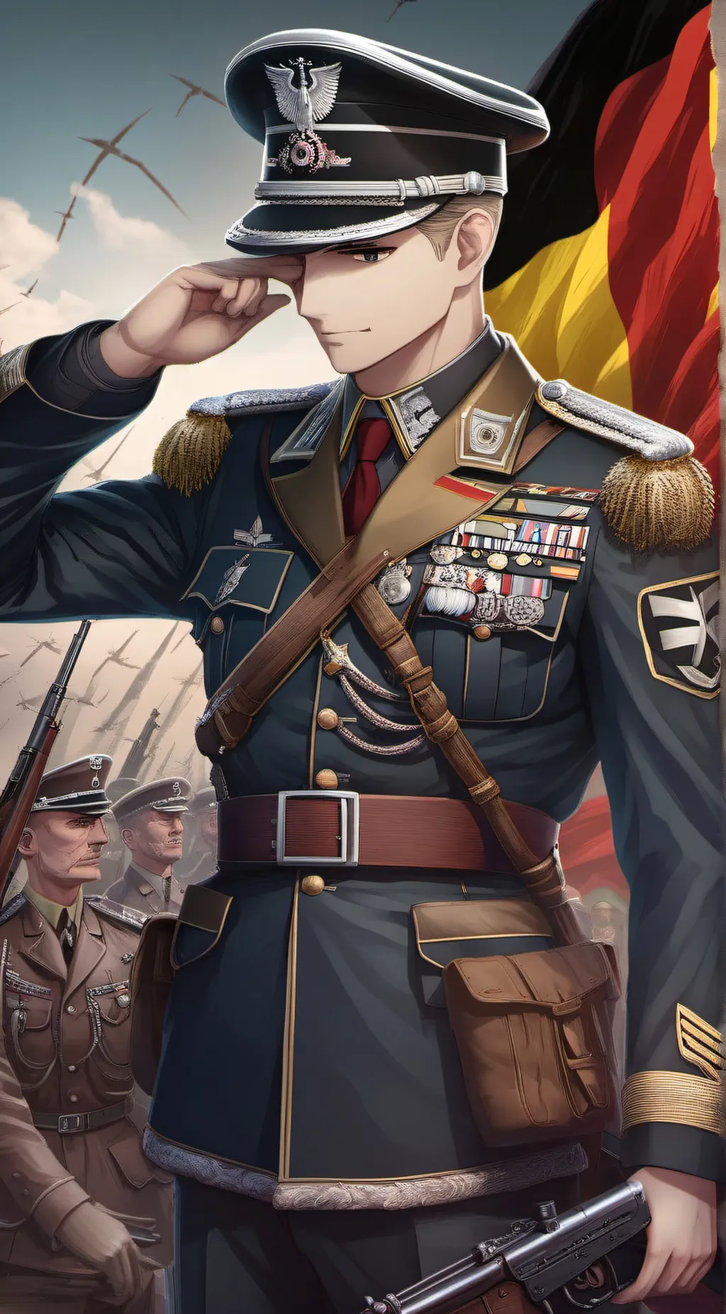 ai character: Hanz Vonhasen background