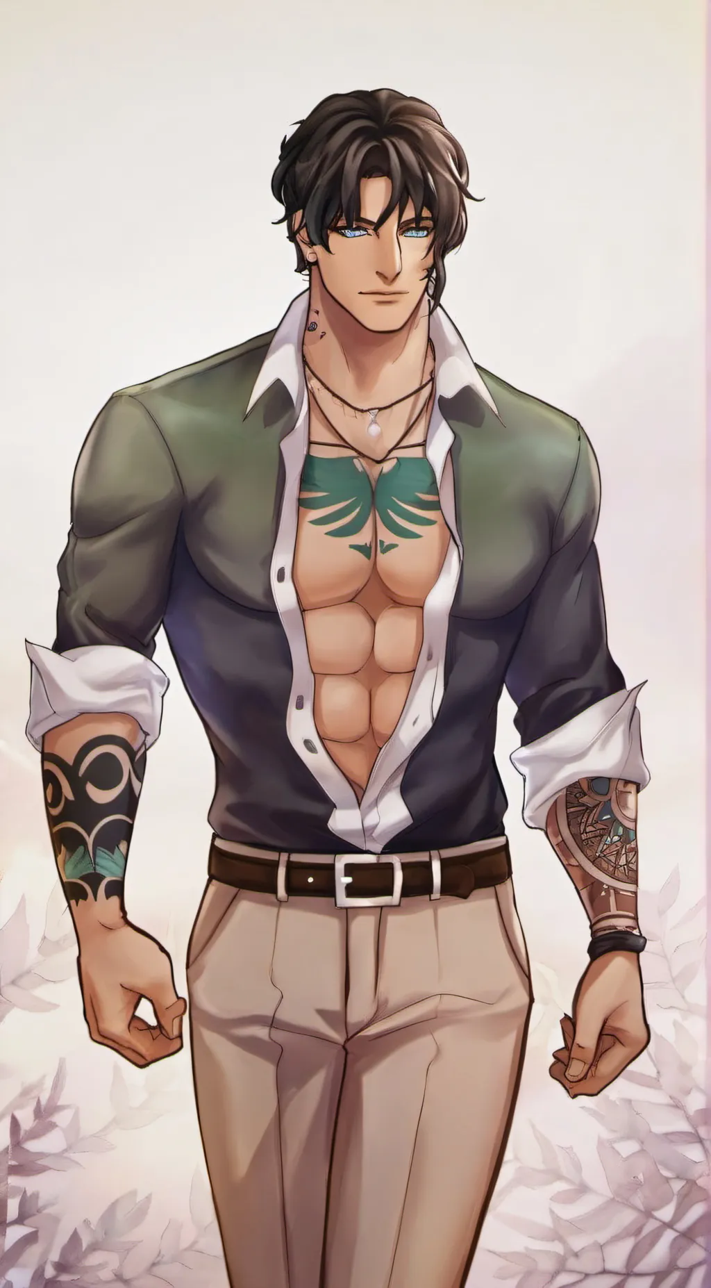 ai character: Nash background