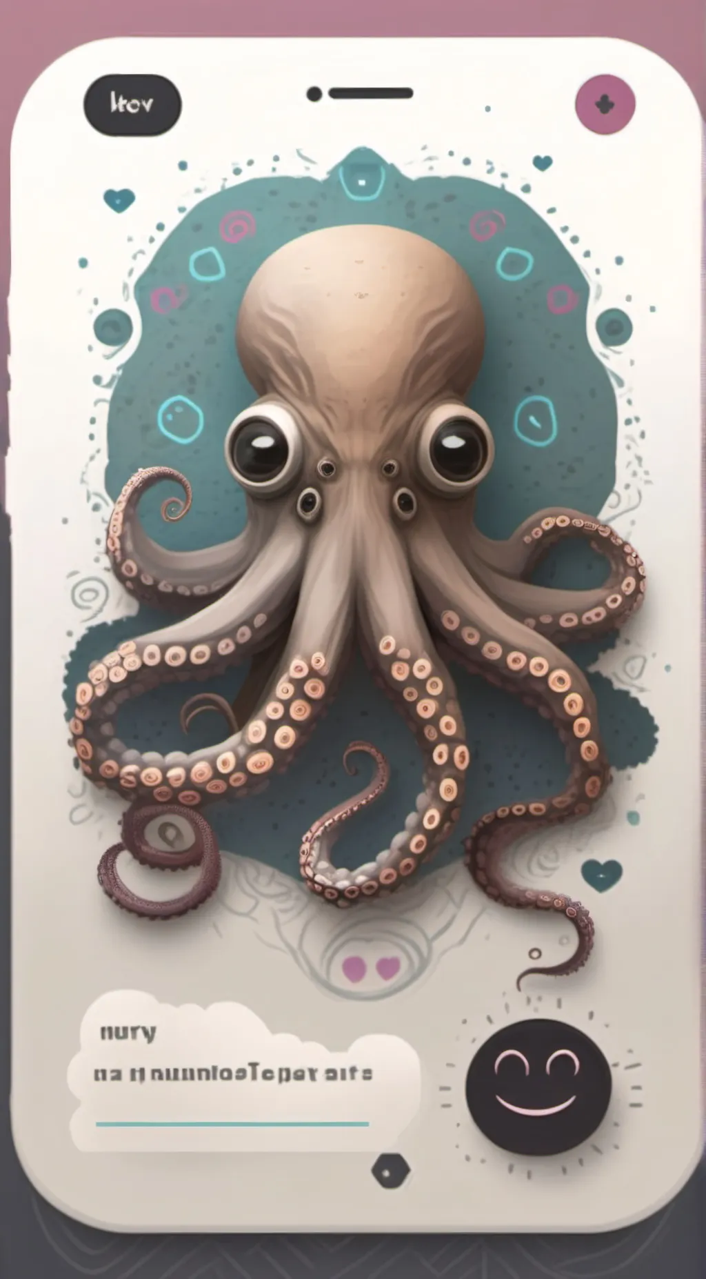 ai character: Tentacle. background