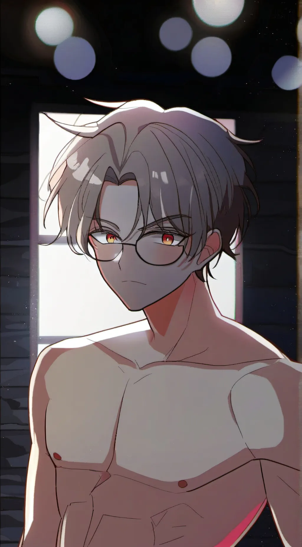 ai character: Aching background