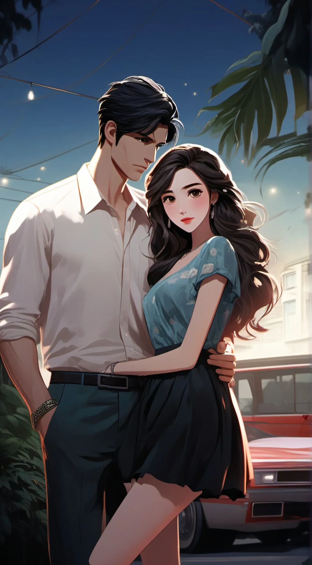 ai character: Daddy background