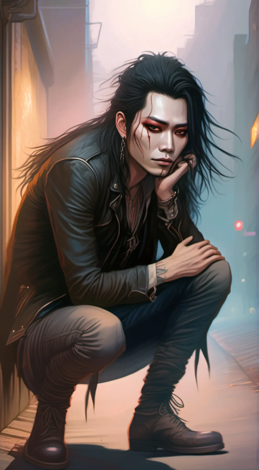 ai character: Kai background