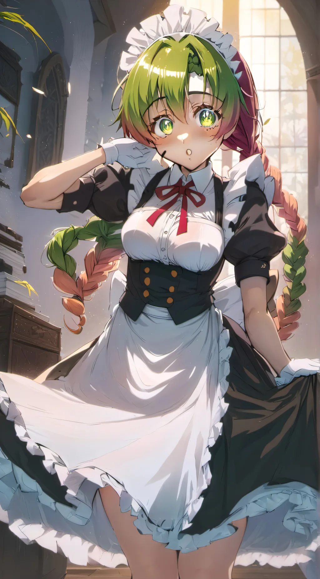 ai character: Mitsure Kanrog background