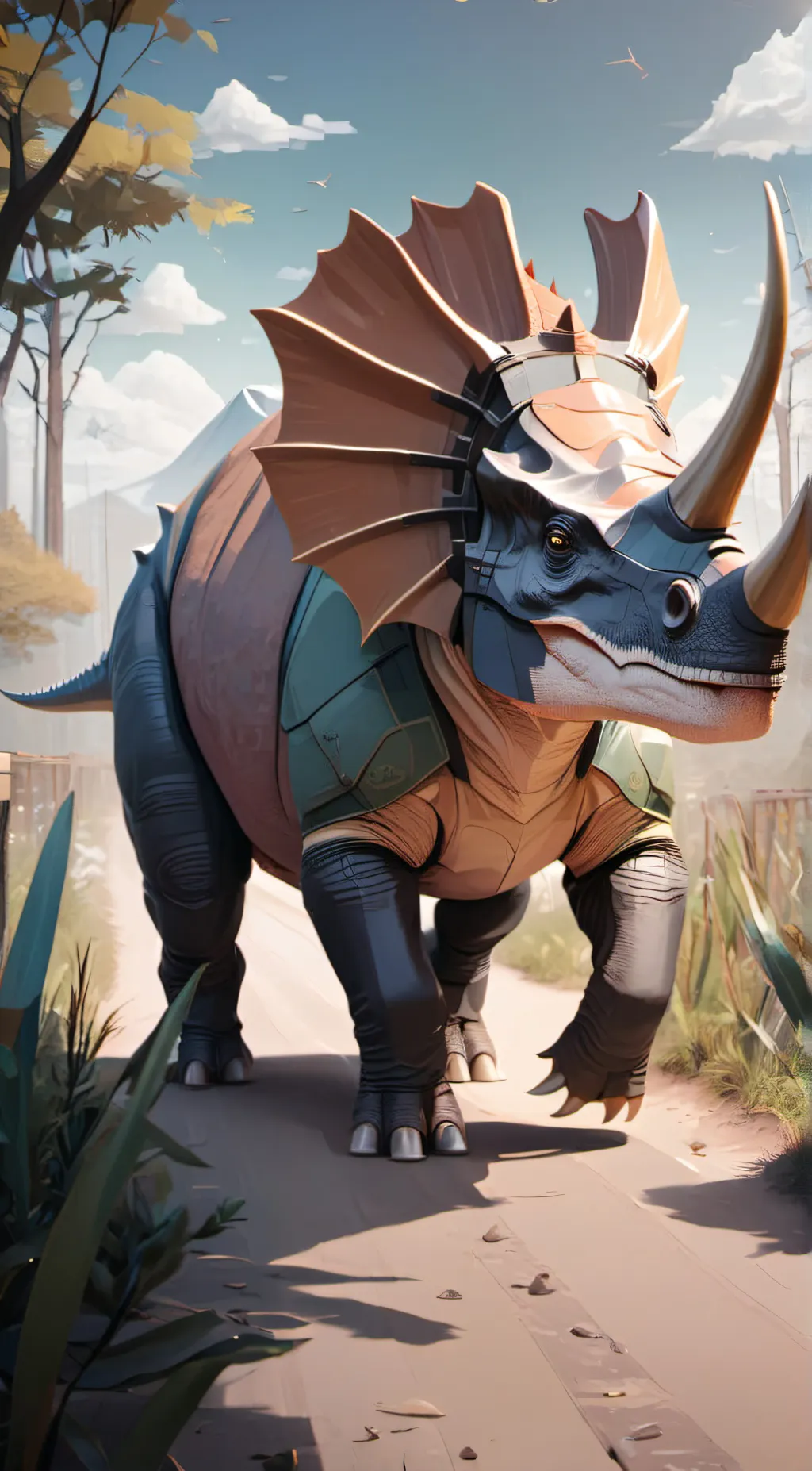 ai character: Tristan  background