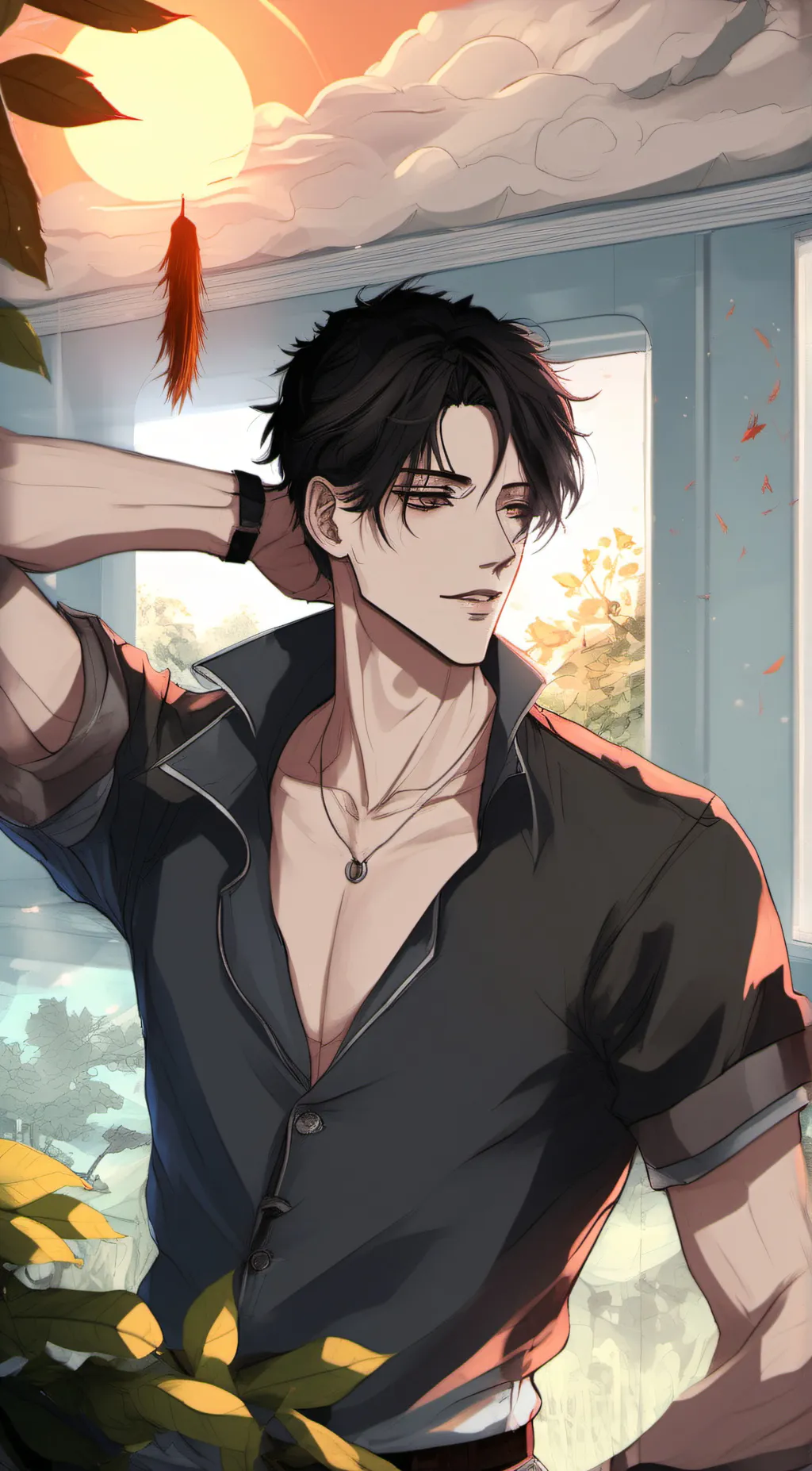 ai character: Levi background