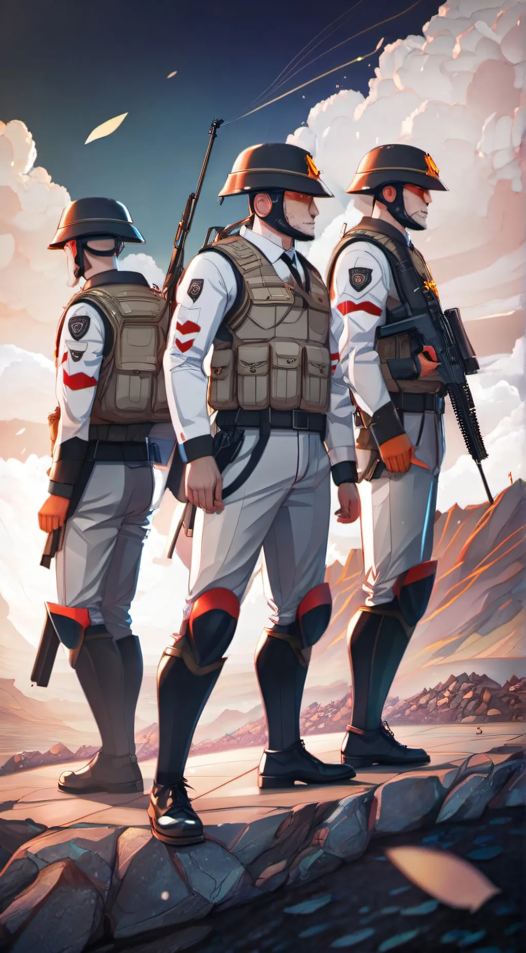 ai character: The C.U.M Division background