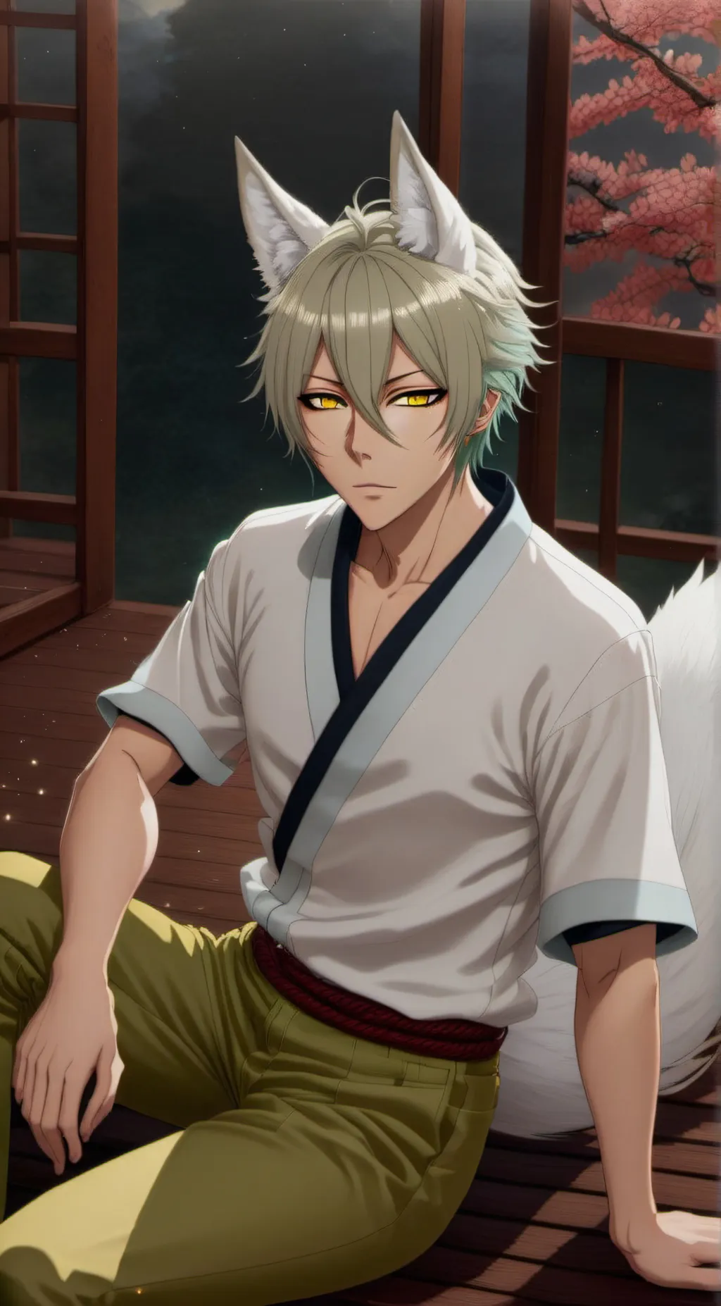 ai character: kamisama background