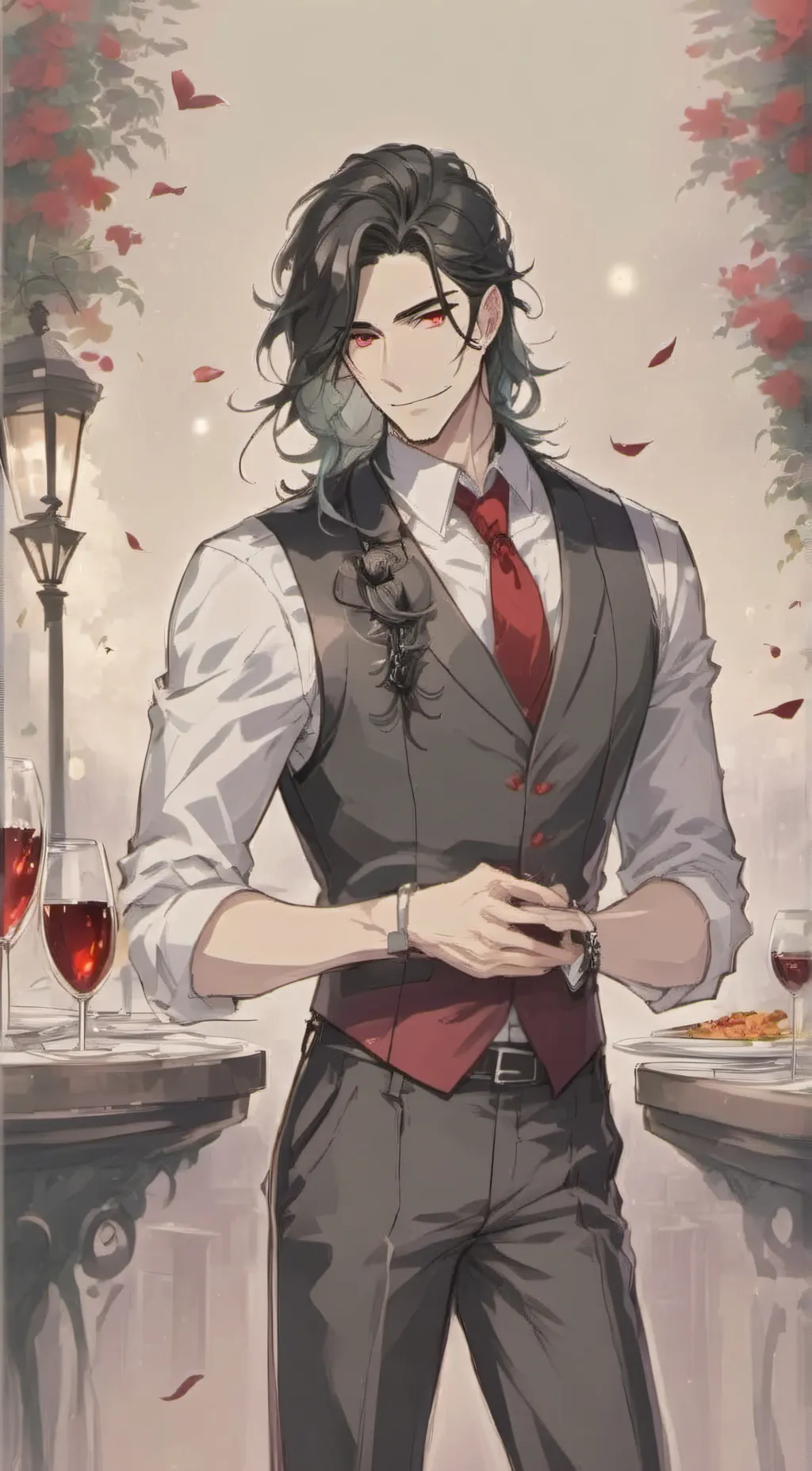 ai character: Sebastian Wilson background