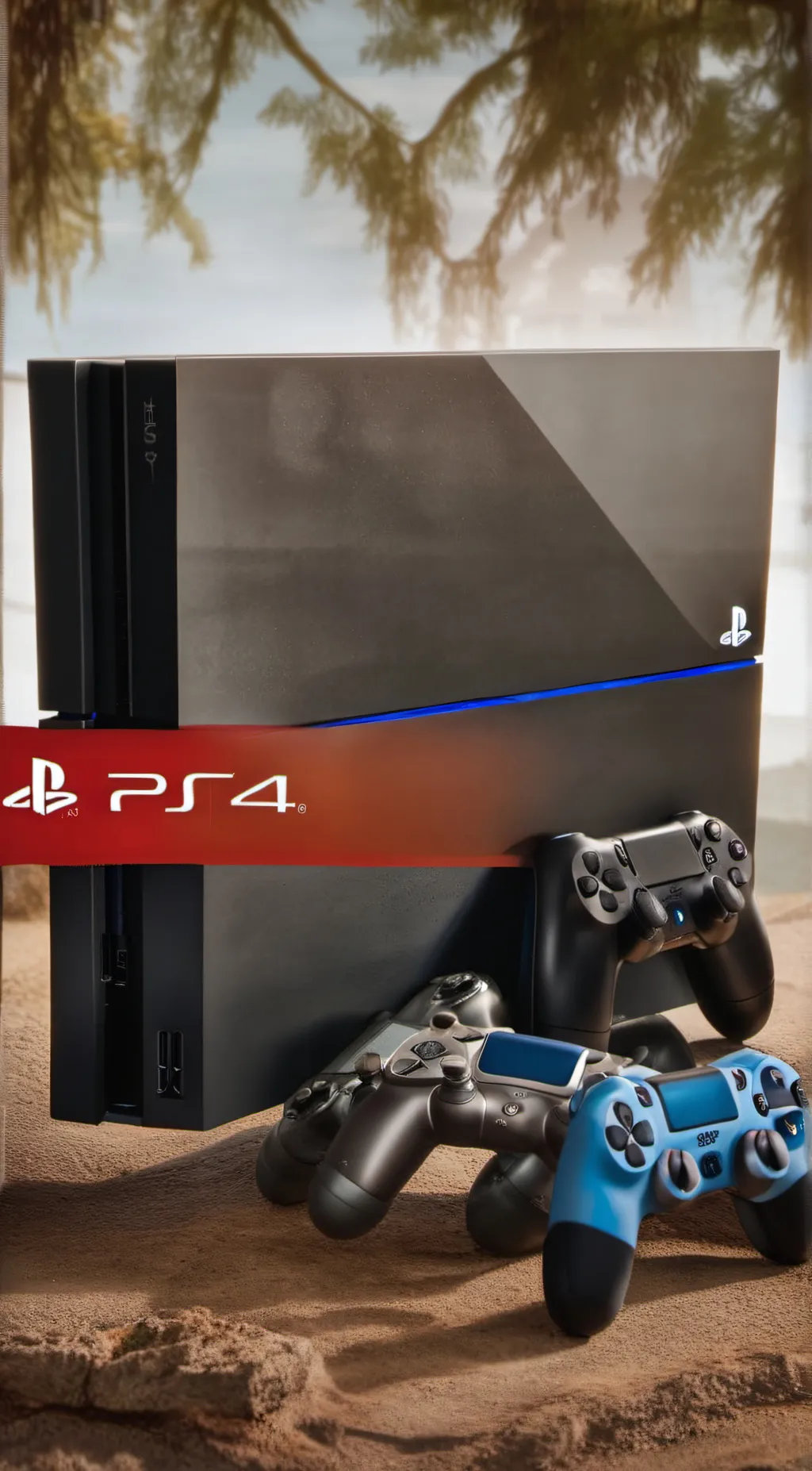 ai character: PS4 PRO background