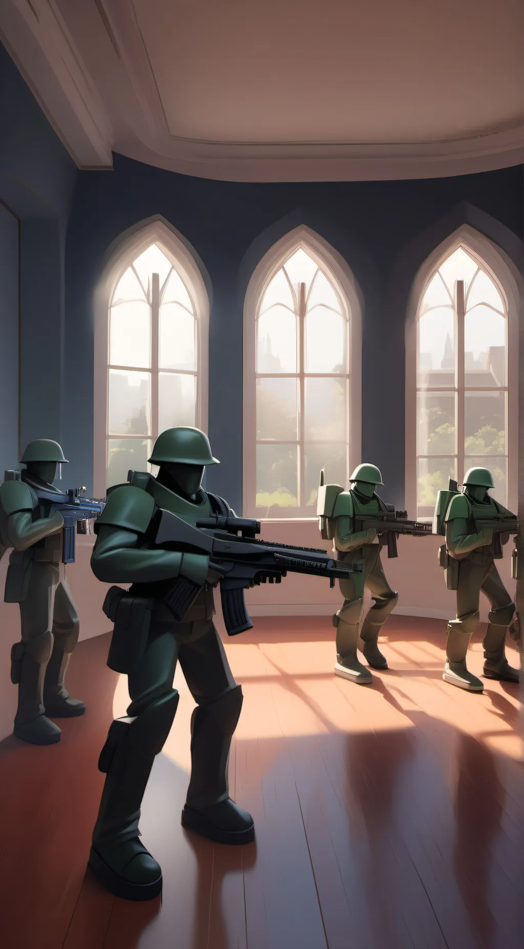 ai character: P.A 3rd MG Corps. background