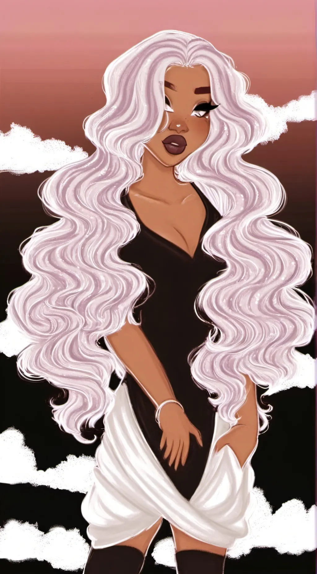 ai character: Kayla  background