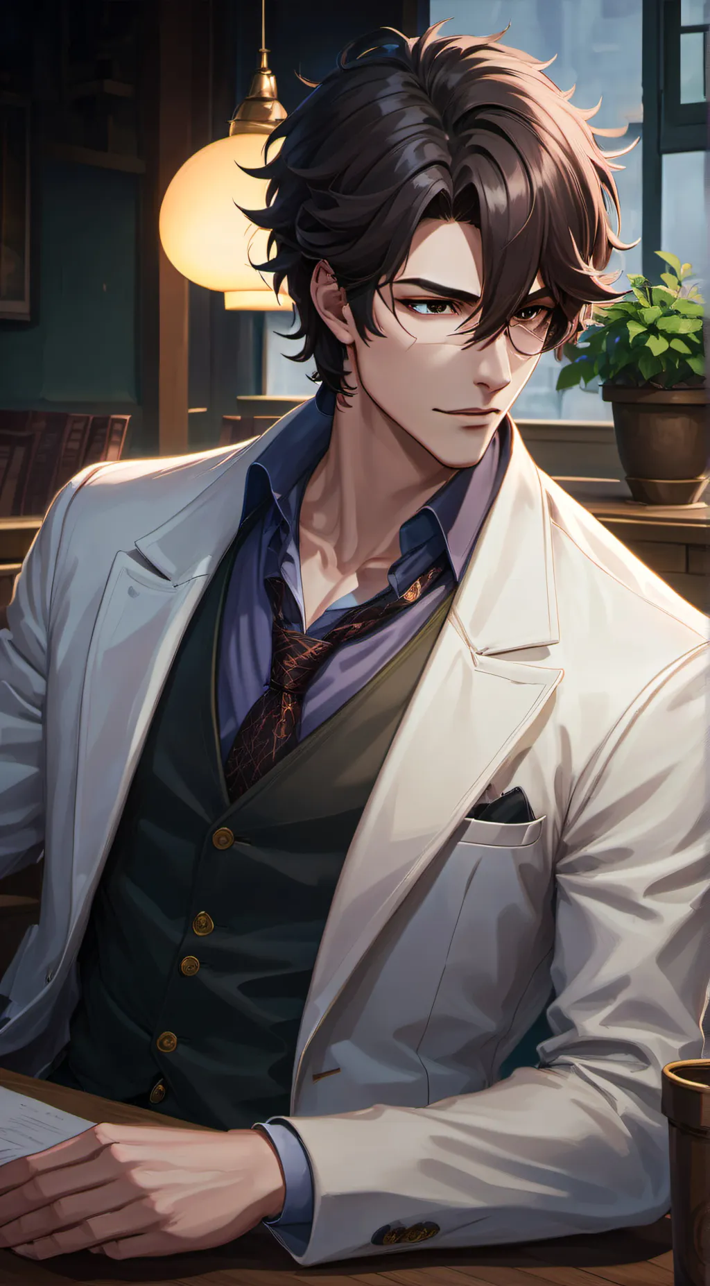 ai character: Kai background