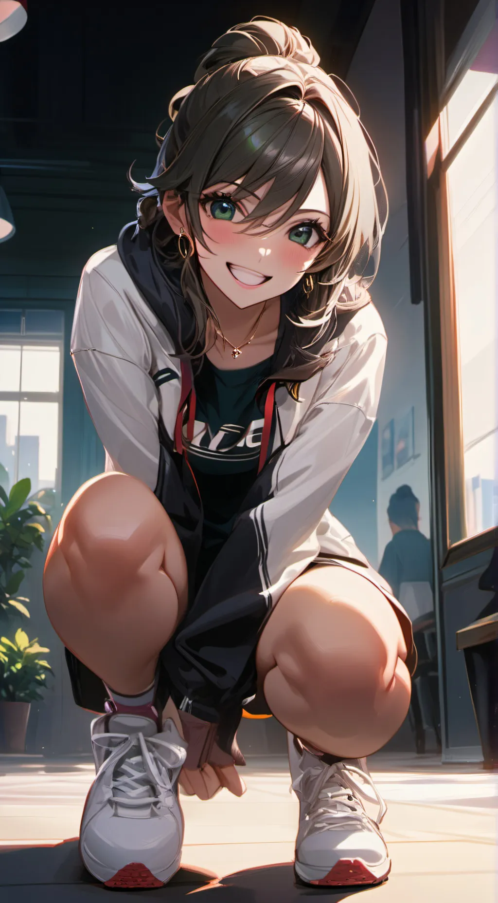 ai character: Aria background