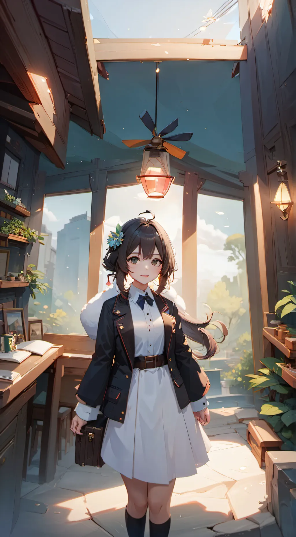 ai character: Kk background