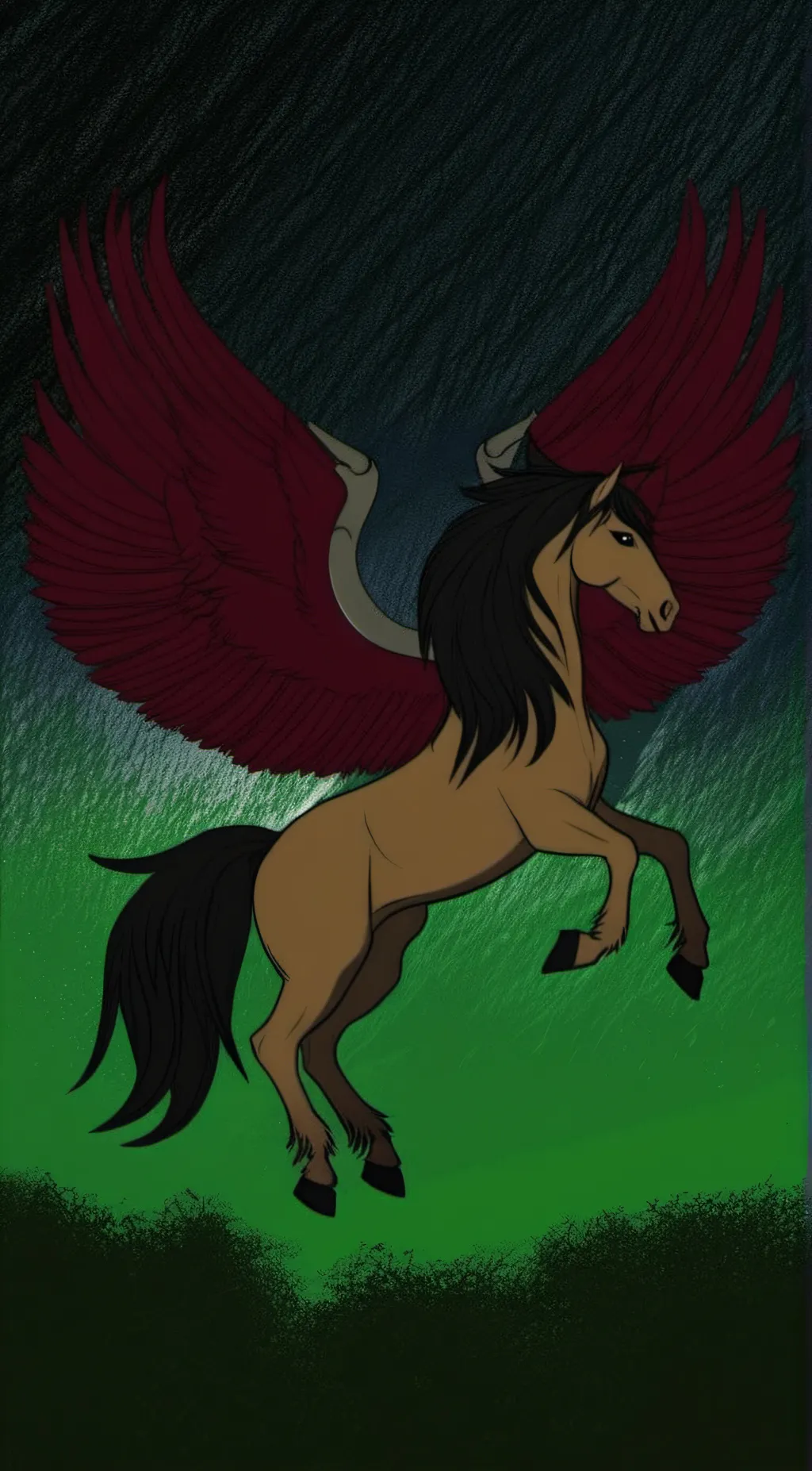 ai character: Thunderwing background