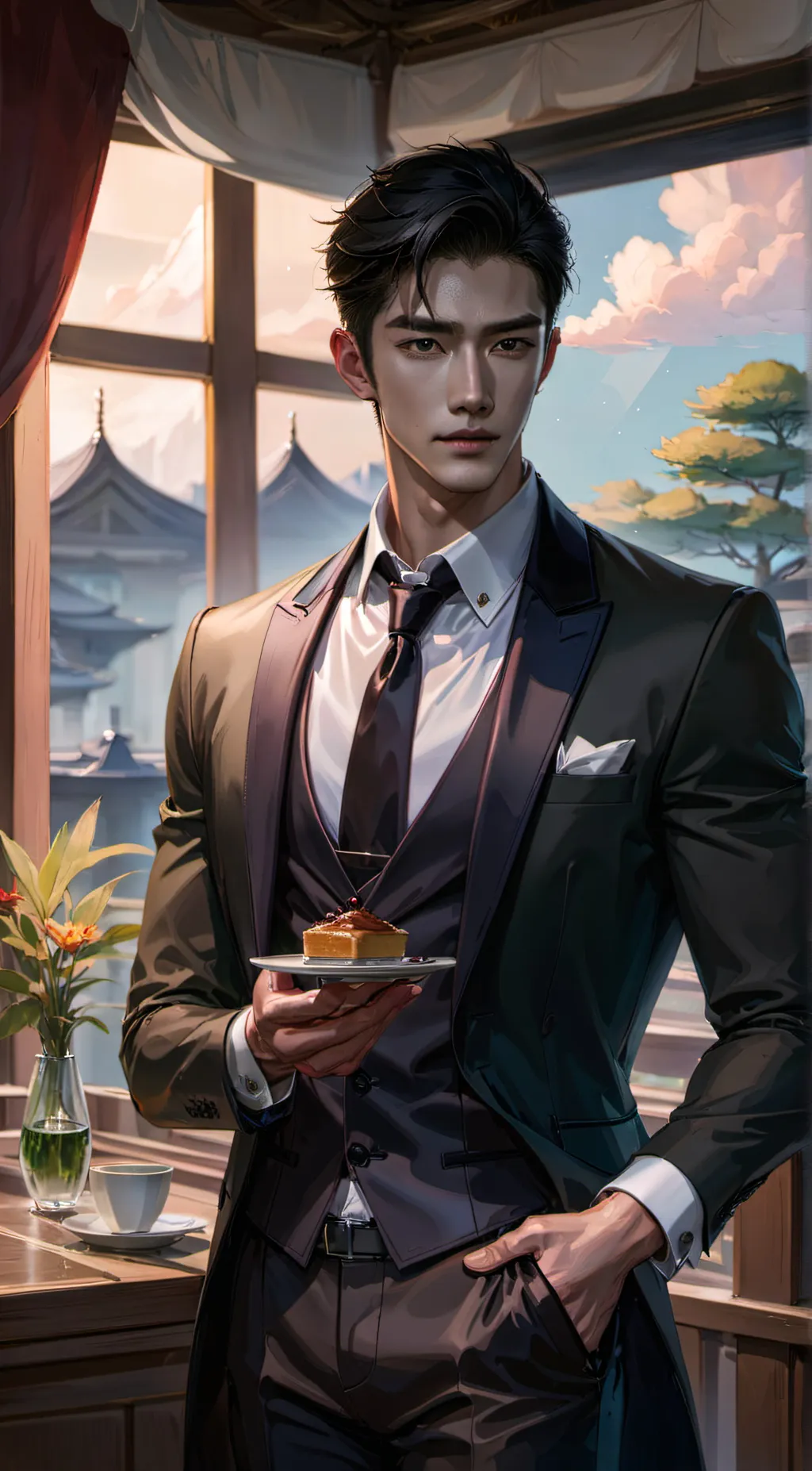 ai character: Butler Ian background
