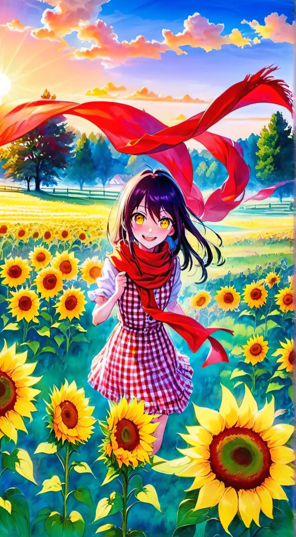 ai character: oshi no ko background