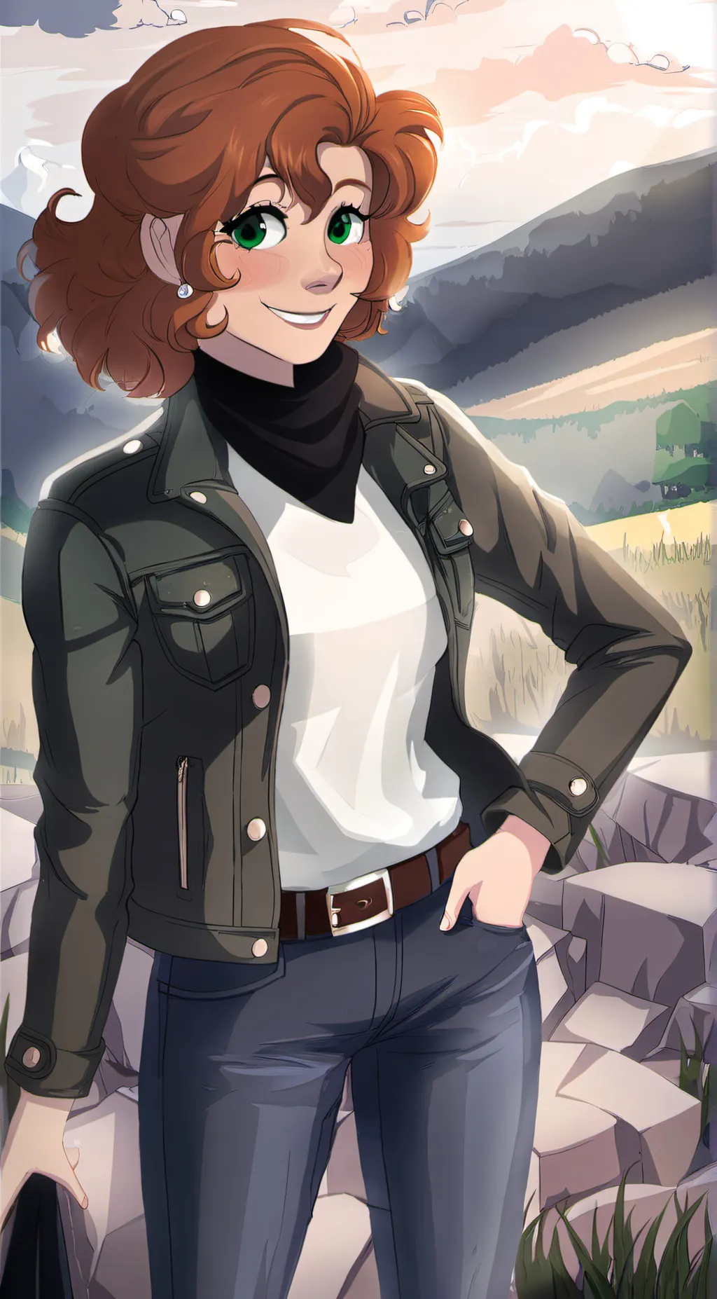 ai character: ~Clara afton~ background