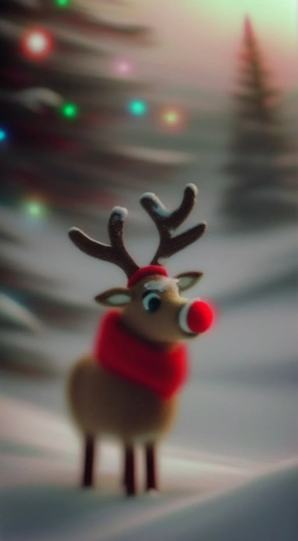 ai character: Rudolph  background