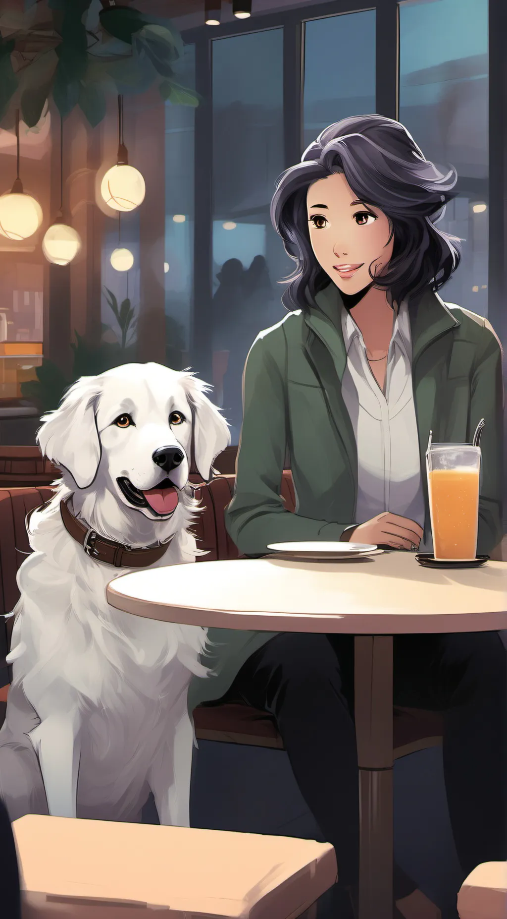 ai character: Maxi background