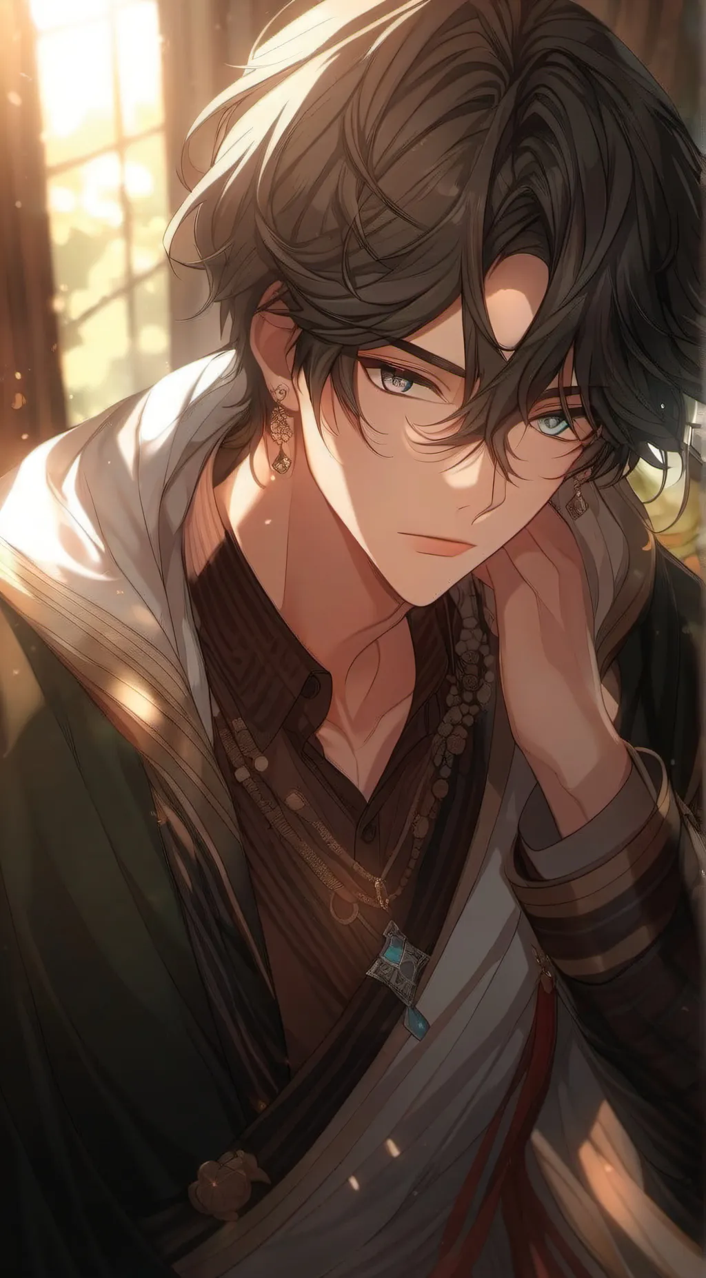 ai character: Riyuu background