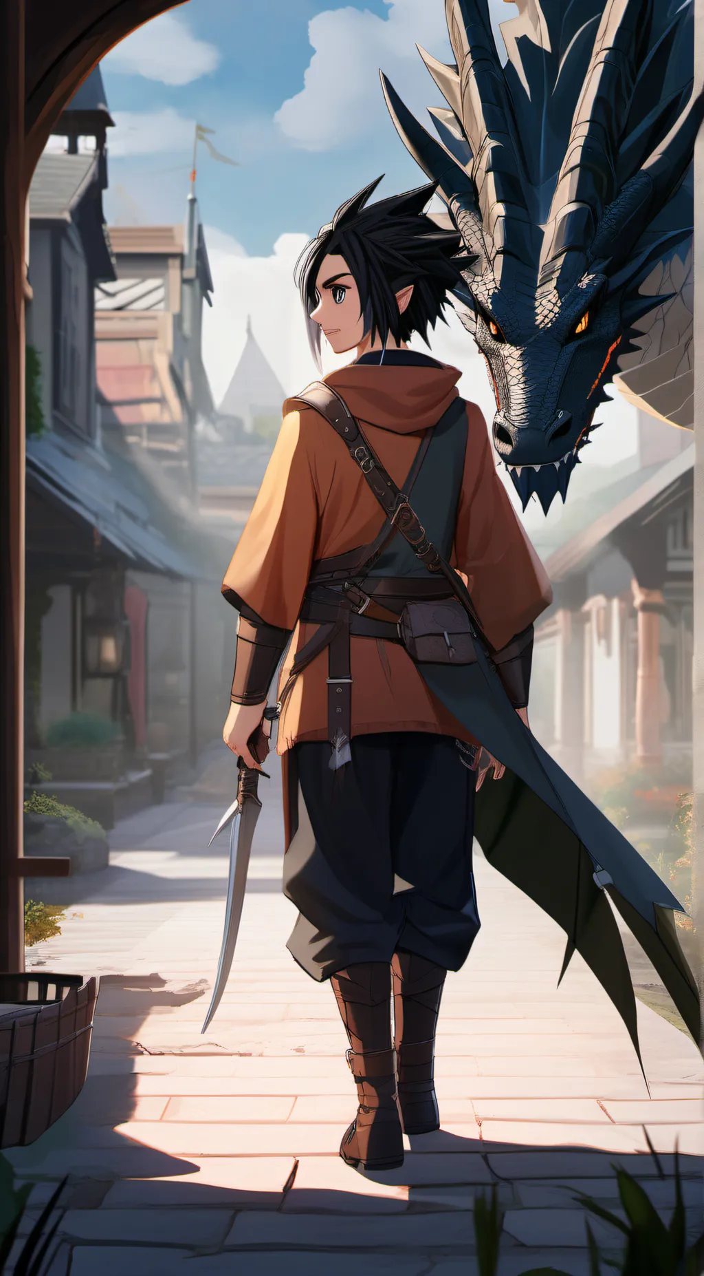 ai character: nyx background