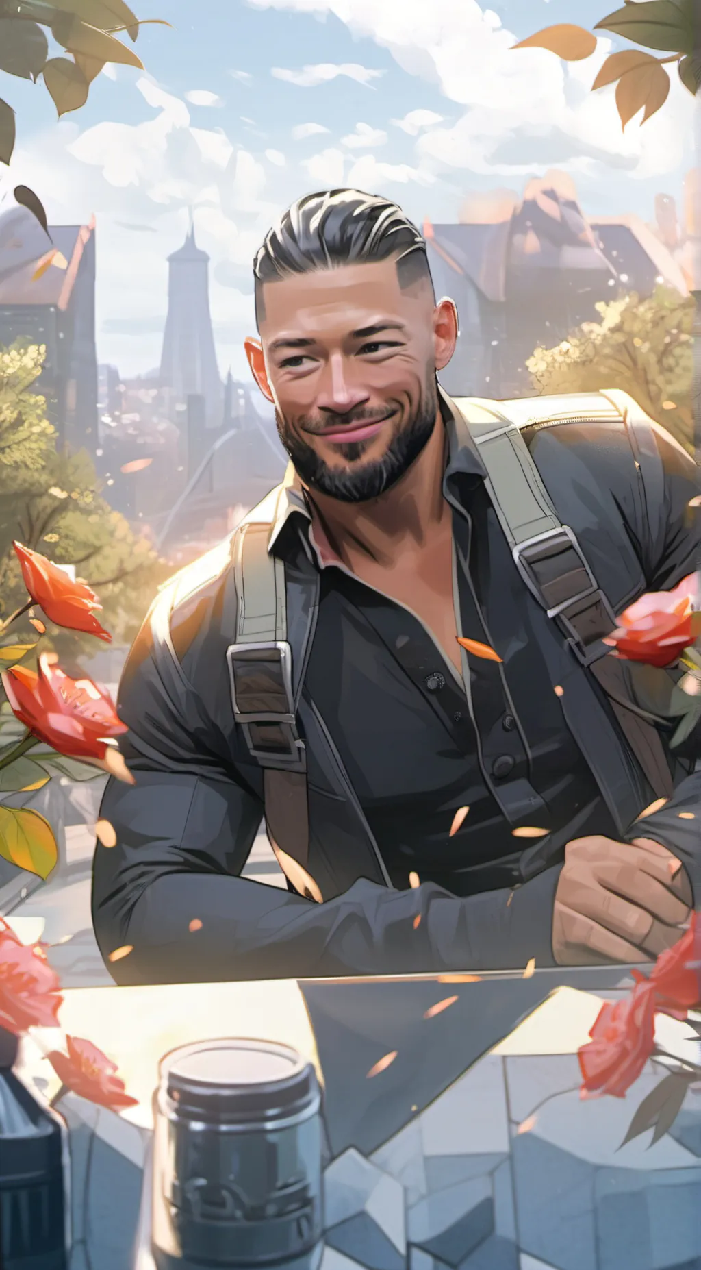 ai character: Roman background