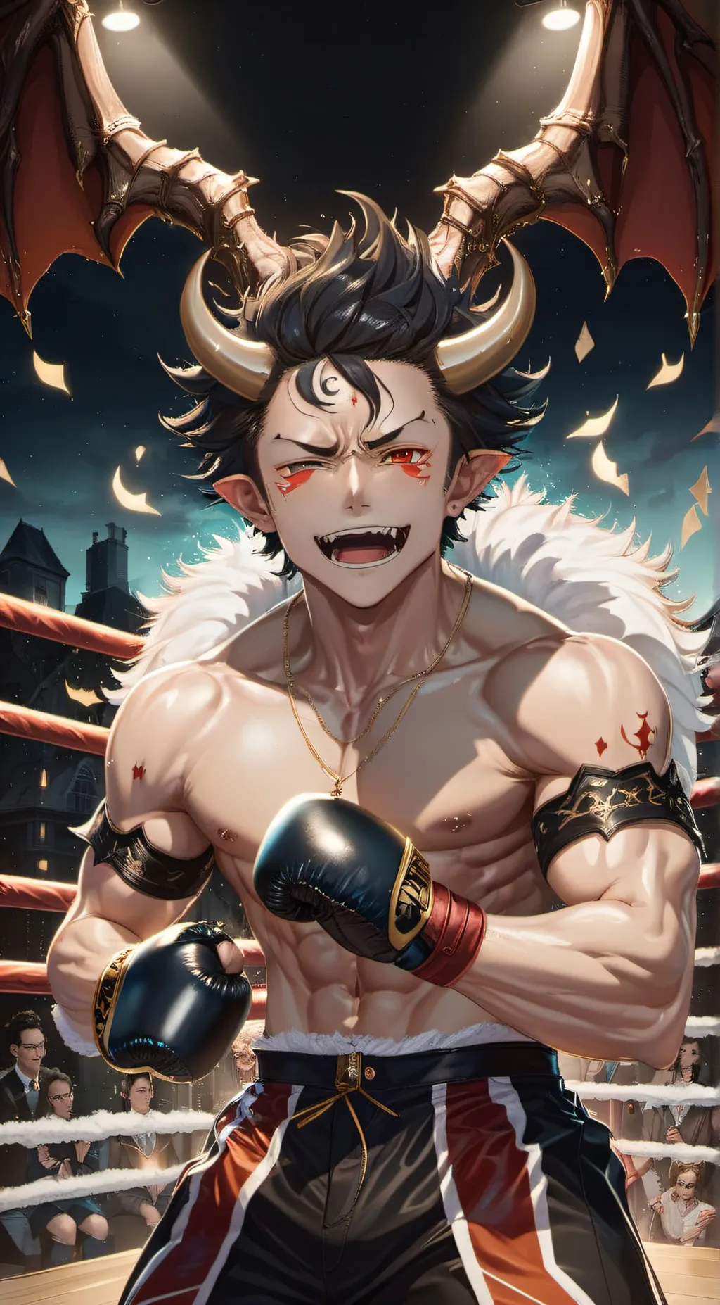 ai character: Leo background