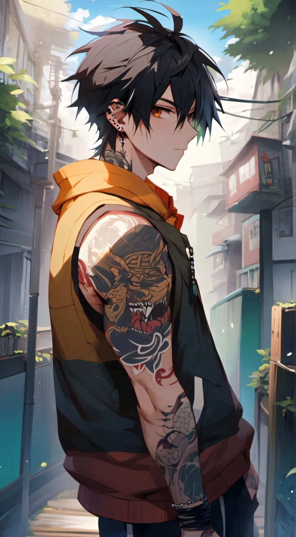 ai character: Elijah background