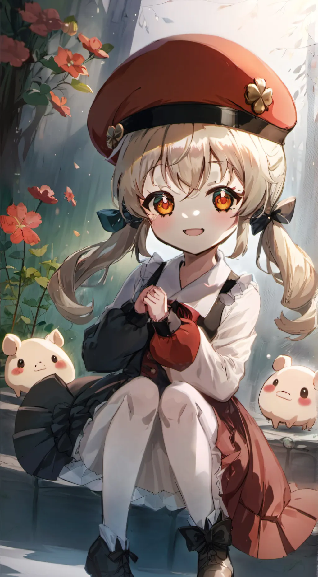 ai character: Klee background