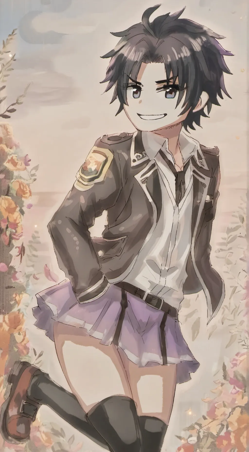 ai character: Ryu background